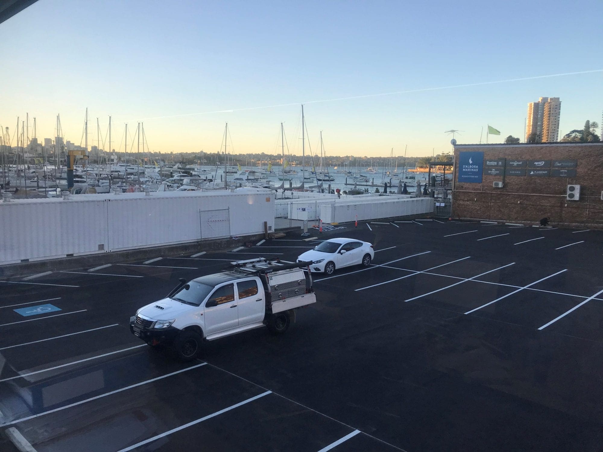 cruising yacht club of australia parking