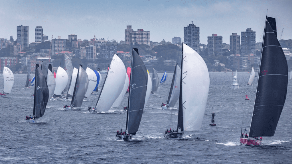 sydney hobart yacht race positions